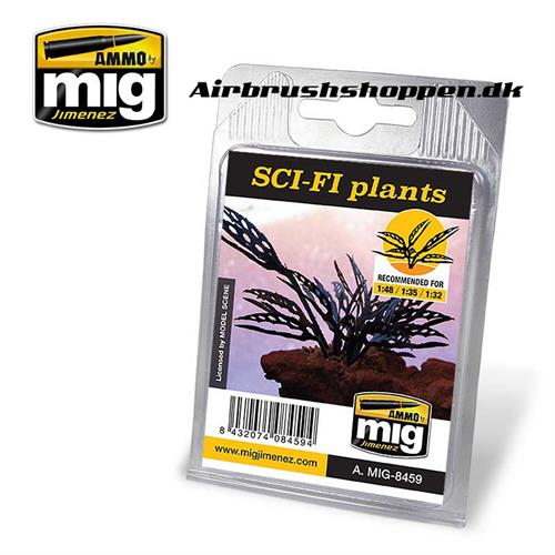 A.MIG 8459 SCI-FI PLANTS laserskåret plante til diorama